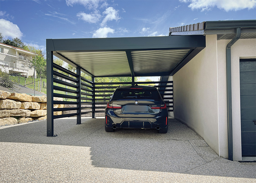 carport adosse