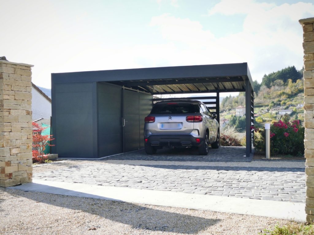 carport autoporte avec abri ferme a tarare