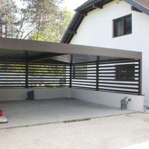 Carport alu double - indépendant - Saint-Julien-en-Genevois (74) carport alu double - indépendant - saint-julien-en-genevois (74) – image 3