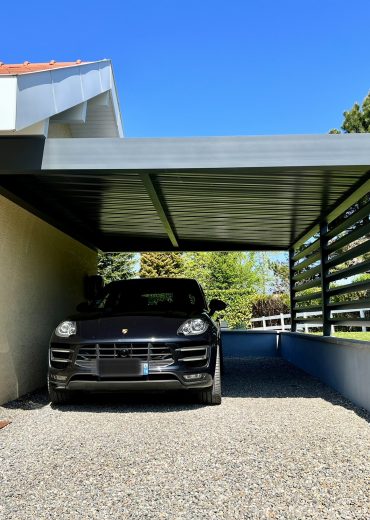 abri voiture adosse alu a messery 1
