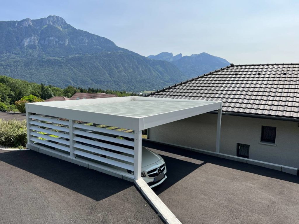 carport alu 2 voitures autoportant bonneville