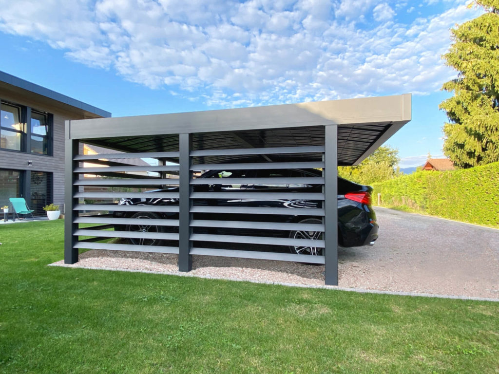 carport alu sur mesure autoporte bon en chablais