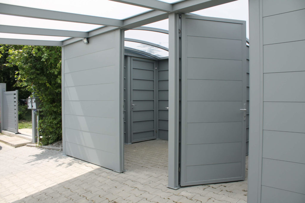 carport alu sur mesure double monopan geneve