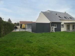 témoignage pour un carport adossé en alu