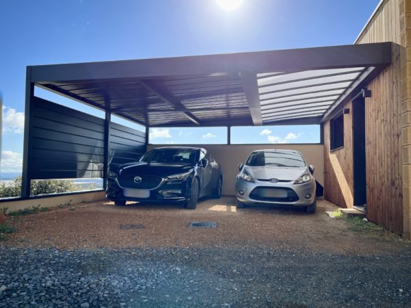 carport double adosse a theize 1