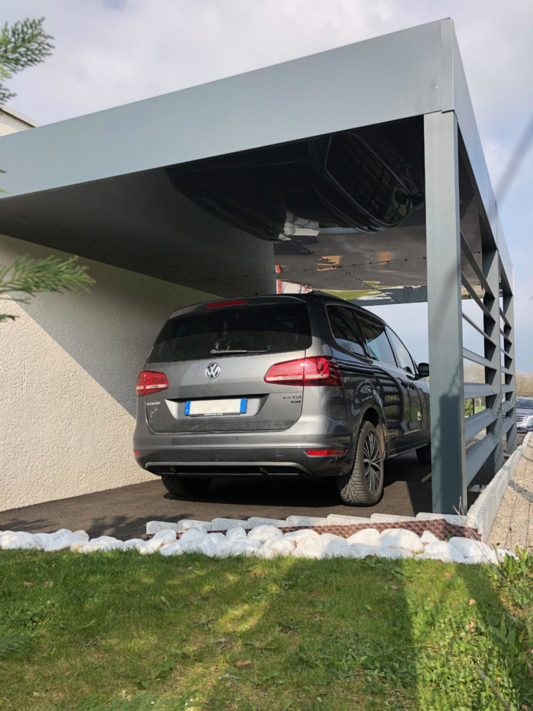 carport toiture vegetalisee
