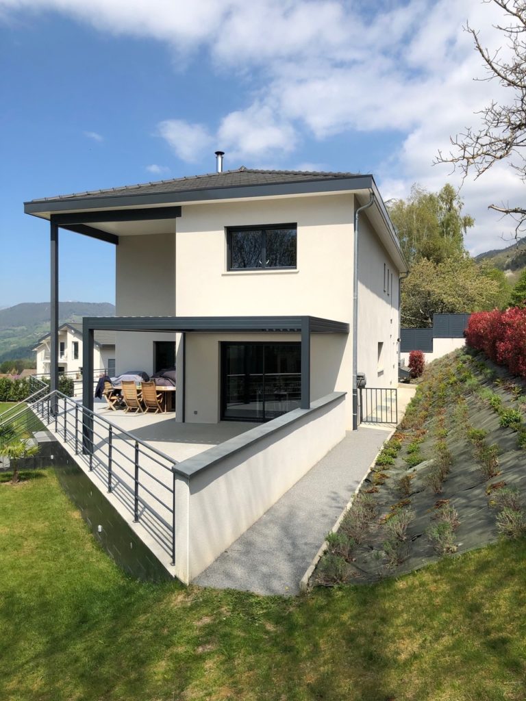 pergola alu sur mesure bioclimatique grenoble