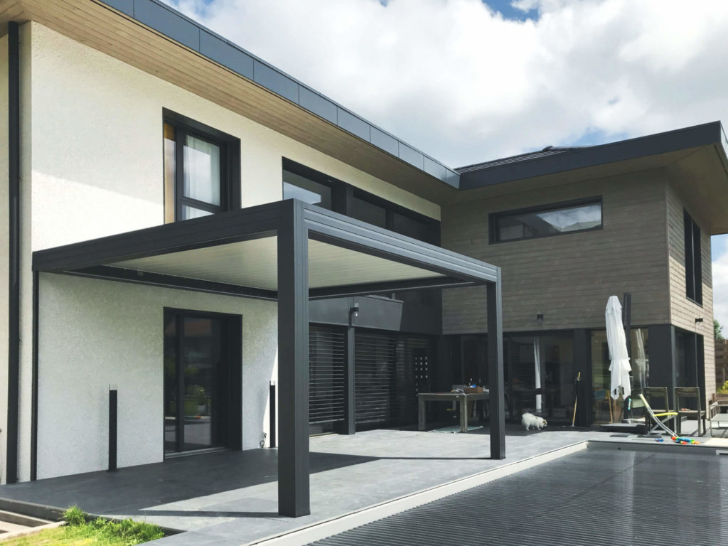 pergola bioclimatique sur mesure bon en chablais
