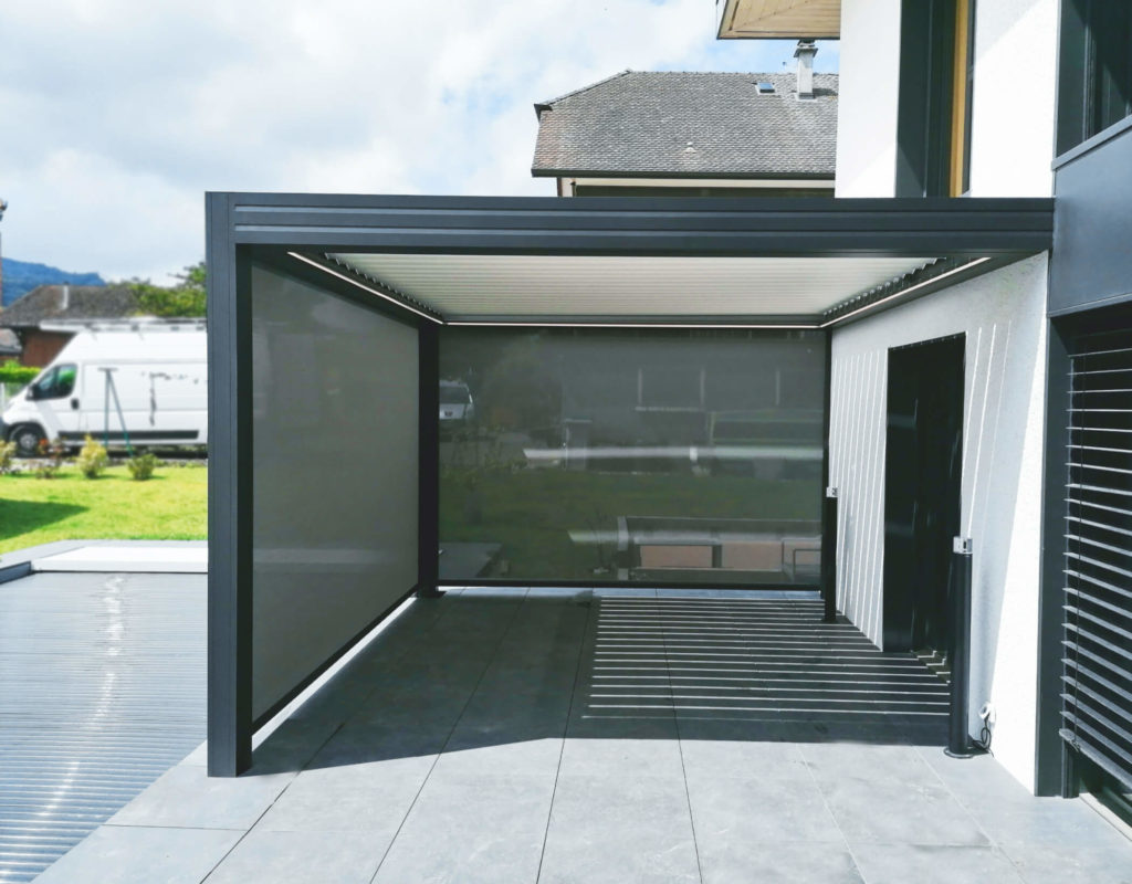 pergola bioclimatique sur mesure chablais
