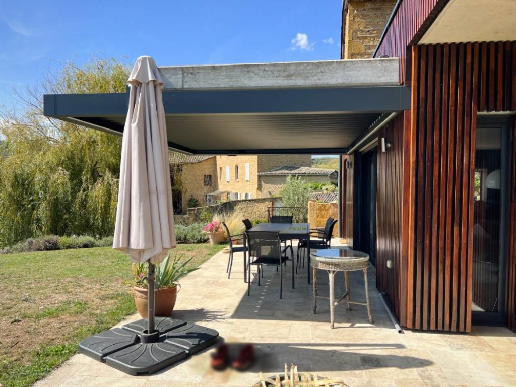 pergola lames orientables theize