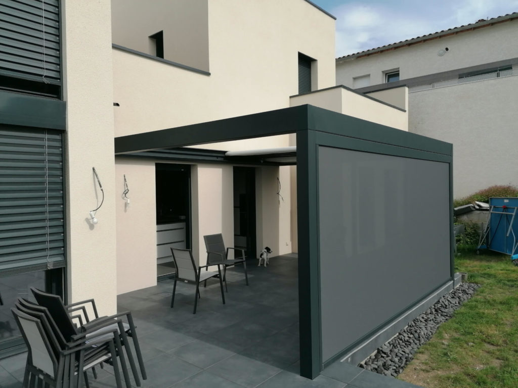 pergola toile retractable saint etienne