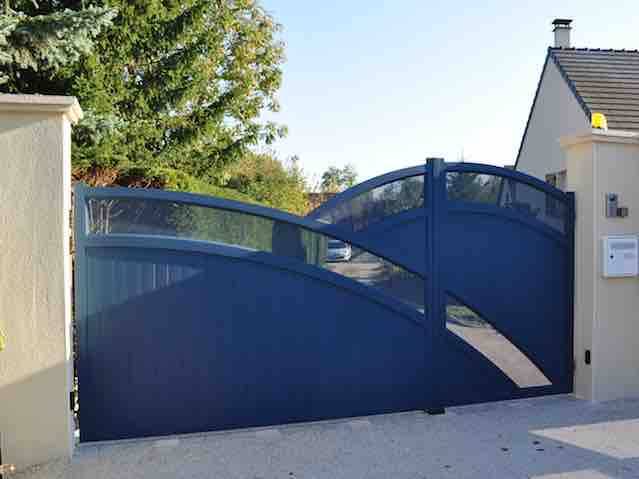 Portail Battant portail-aluminium-battant-motorise