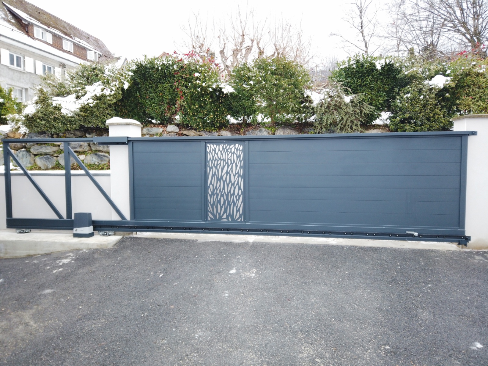 portail coulissant sur mesure alu grenoble