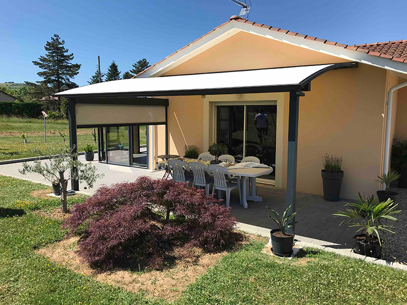 pergola toile fixe saint julien
