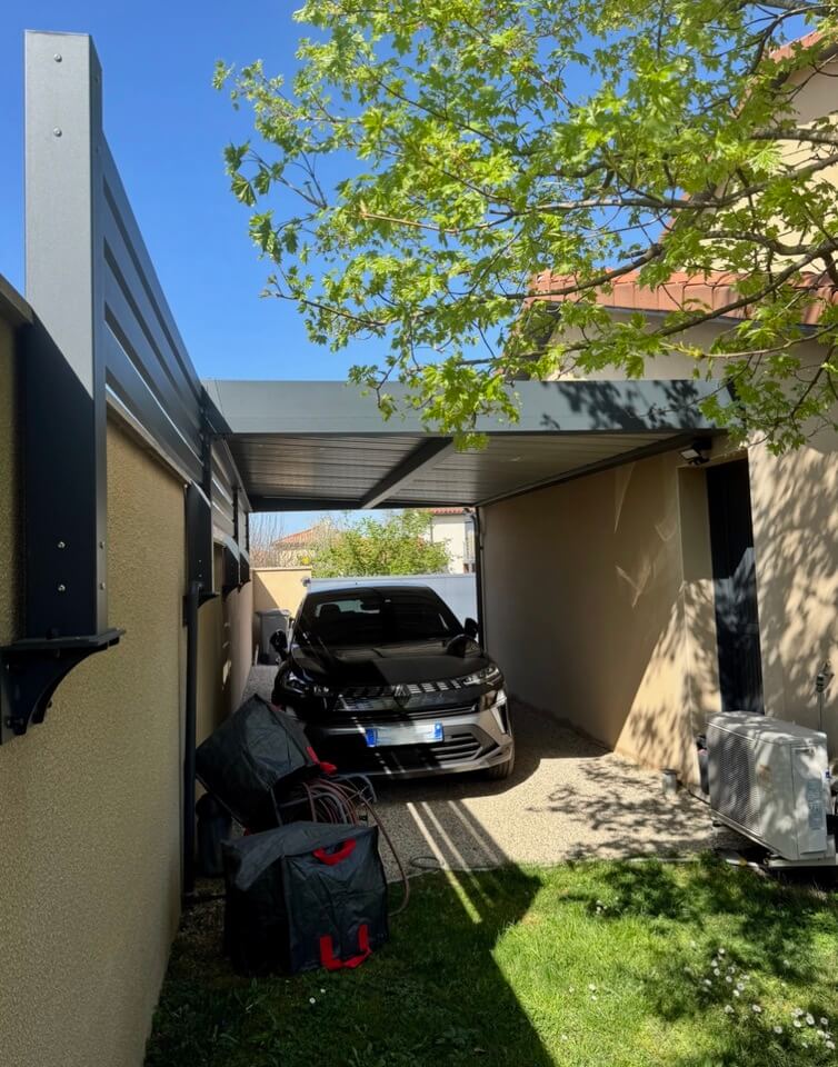 carport une place pommiers face