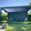 Pergola alu bioclimatique - autoportante - Brignais (69) brignais ld 1