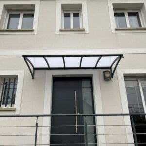 Marquise aluminium et polycarbonate - Lagny-Sur-Marne (77) marquise aluminium et polycarbonate - lagny-sur-marne (77) – image 2