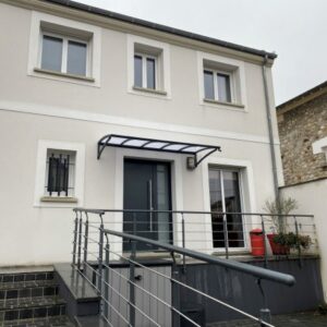 Marquise aluminium et polycarbonate - Lagny-Sur-Marne (77) marquise aluminium et polycarbonate - lagny-sur-marne (77) – image 3