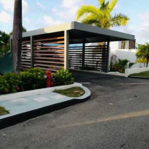 Carport alu - 2 voitures - indépendant - Saint-Martin (97)