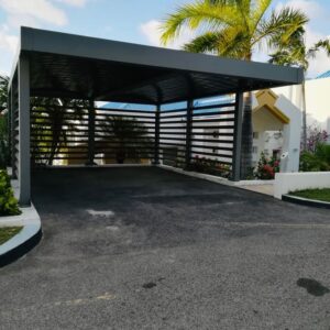 Carport alu - 2 voitures - indépendant - Saint-Martin (97) carport alu - 2 voitures - indépendant - saint-martin (97) – image 3
