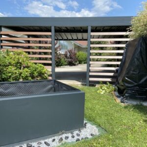 Carport alu double - indépendant - Feigères (74) carport alu double - indépendant - feigères (74) – image 4