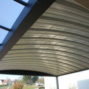 Carport alu simple - adossé - Besançon (25) carport alu simple - adossé - besançon (25) – image 2