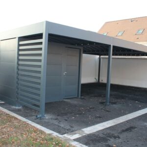 Carport alu - 2 voitures - indépendant - Morsang-sur-Orge (91) carport alu - 2 voitures - indépendant - morsang-sur-orge (91) – image 2