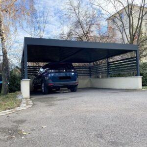 Carport alu double - indépendant - Oullins (69) carport alu double - indépendant - oullins (69) – image 3