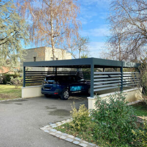 Carport alu double - indépendant - Oullins (69) carport alu double - indépendant - oullins (69) – image 4
