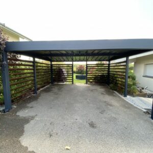Carport alu double - indépendant - Feigères (74) carport alu double - indépendant - feigères (74) – image 3