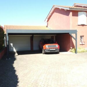 Carport alu - 2 voitures - adossé - Mâcon (71) carport double adosse aux garages a macon 2 pd95ij62x0rs2nwab2g9ecegp4a8e9jnr09h3omhsk