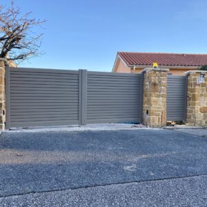 Portail battant et portillon - Chessy-les-Mines (69)