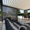 Pergola alu bioclimatique - adossée - Massieux (01) pergola aluminium bioclimatique massieux 300x200 1