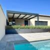 Pergola alu et polycarbonate - adossée - Denicé (69) pergola polycarbonate aluminium a denice 1