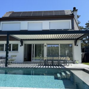 Home carport végétalisé et pergola bioclimatique - vessy (1234)