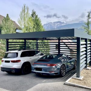 Home carport alu double - autoportant - ayse (74)