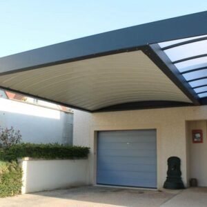 Carport alu simple - adossé - Besançon (25) carport alu simple - adossé - besançon (25) – image 3