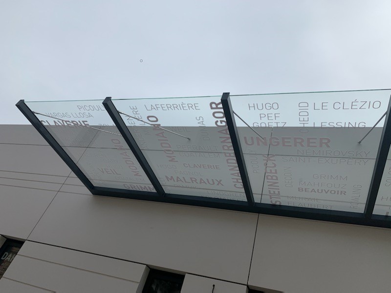 Auvent professionnel alu et polycarbonate - Levallois-Perret (92) auvent professionnel alu et polycarbonate - levallois-perret (92)