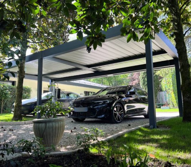 Carport alu double - indépendant - Chambésy (1202) carport alu double - indépendant - chambésy (1202) – image 3