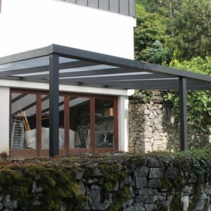 Carport alu simple - adossé - Annecy (74) carport alu adosse annecy