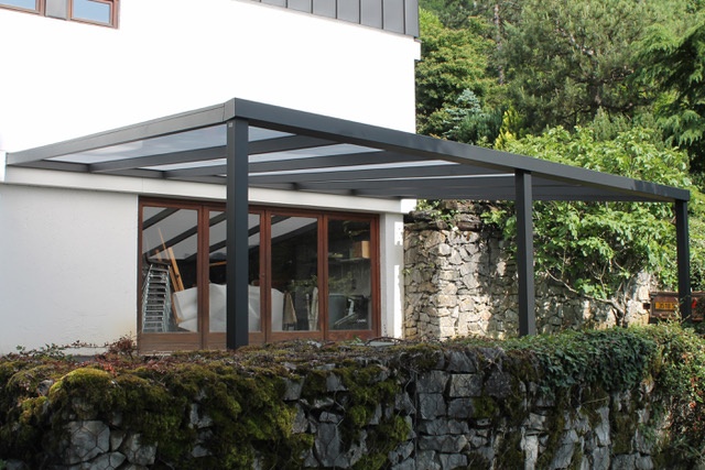 Carport alu simple - adossé - Annecy (74) carport alu simple - adossé - annecy (74) – image 4