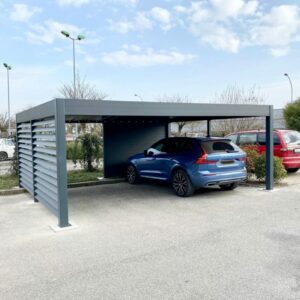 Carport alu double - indépendant - Pays de Gex (01) carport alu double - indépendant - pays de gex (01) – image 2