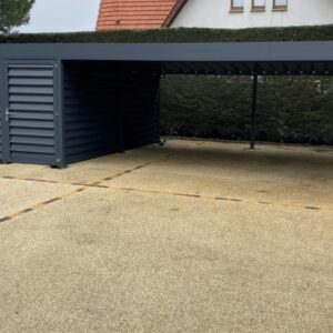 carport alu - 2 voitures - autoporté - val d’oise (95) – image 2