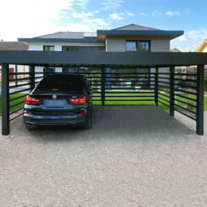 Carport alu double - indépendant - Bon-en-Chablais (74) carport alu double - indépendant - bon-en-chablais (74) – image 3