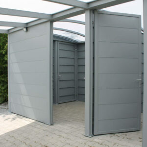 Carport avec abri - alu et polycarbonate - indépendant - Genêve (1202) carport avec abri - alu et polycarbonate - indépendant - genêve (1202) – image 2