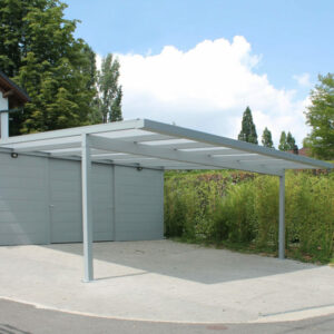 Carport avec abri - alu et polycarbonate - indépendant - Genêve (1202) carport avec abri - alu et polycarbonate - indépendant - genêve (1202) – image 4