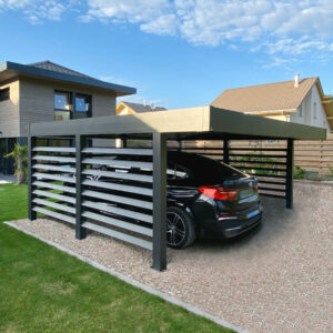 Carport alu double - indépendant - Bon-en-Chablais (74)