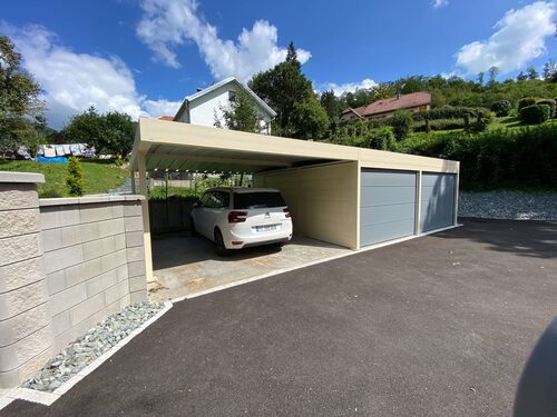 Carport alu avec abri - indépendant - Doubs (25) carport alu avec abri - indépendant - doubs (25) – image 3
