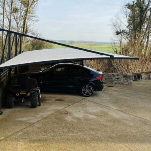 Carport alu double - indépendant - Genlis (21) carport alu double - indépendant - genlis (21) – image 3