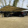 Carport alu double - indépendant - Genlis (21) carport aluminium sur mesure genlis